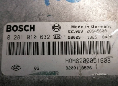 8200771821 Centralina iniezione  RENAULT TRAFIC T29 1.9 dCi (74Kw) PL-TN PC - Immagine 1 di 4