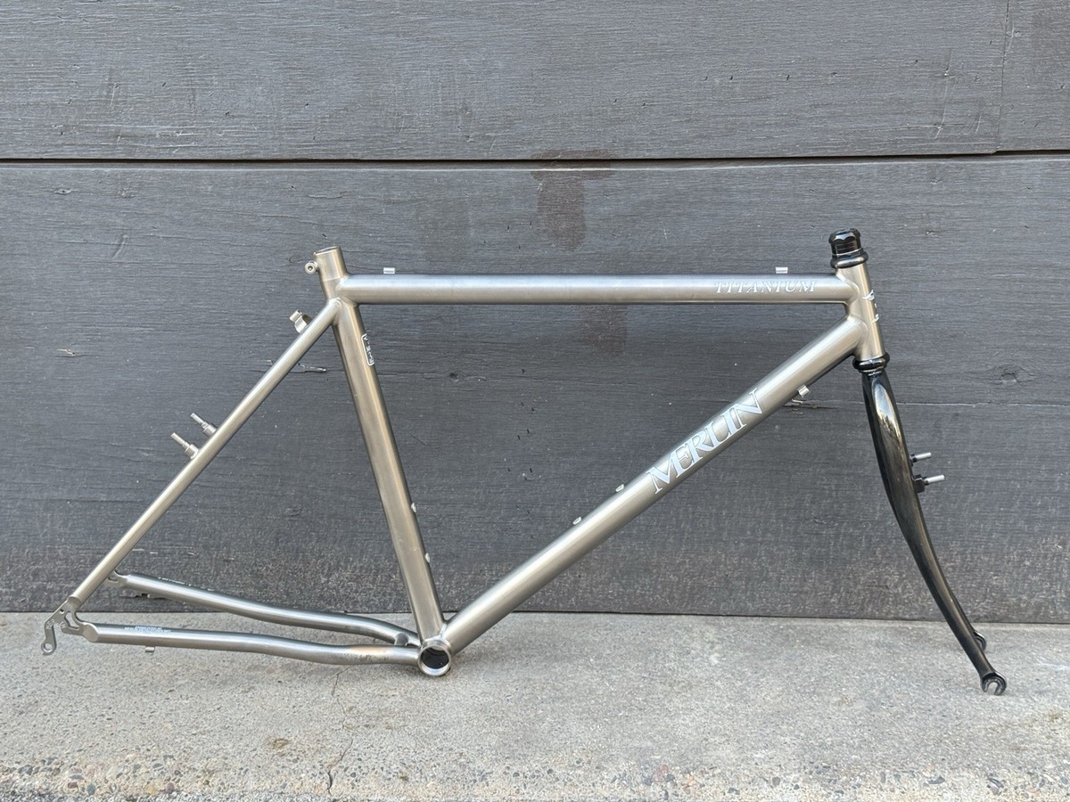 Merlin XLM 6/4 チタン WORKS MTB フレーム 最小S 新品 MERLIN XLM メルリン Titanium チタンフレーム - Circle Traders