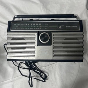 Panasonic RS-836A schwarz silber tragbarer Ghettoblaster Stereo AM/FM 8 Spur Player - Bild 1 von 10