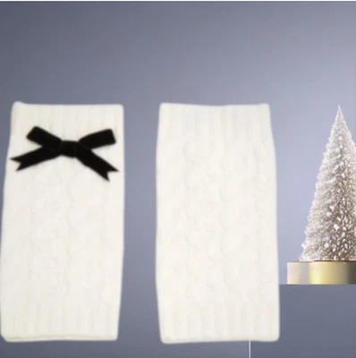 Guantes Kate Spade Tejido con Cable Arco Brazo Talla Única Crema Nuevos con Etiquetas Foto 1 de 2