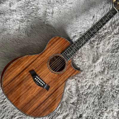Ps14 Acoustic Electric Guitar Full Koa with Electronic Abalone Inlay Guitar - Image 1 of 4