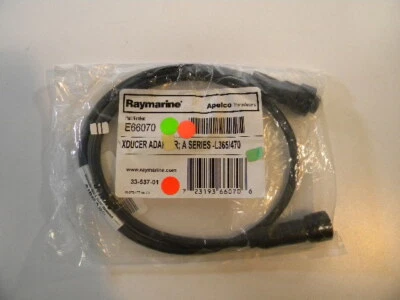Adaptador Transductor Raymarine E66070; Serie A - L365/470 - Nuevo en Bolsa Foto 1 de 4