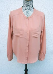 Bluse Hemd Shirt Top rosa nude puder Business 38 M Forever 21 - Bild 1 von 2