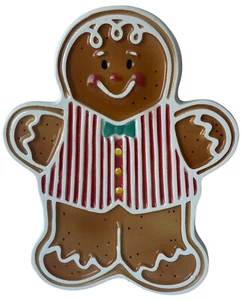 Avon Gingerbread Trivet Ceramic Decorative Hanging or Christmas Tabletop in Box - Picture 1 of 15