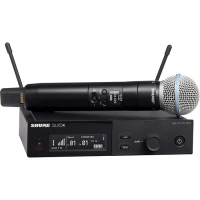 Shure SLXD24/B58-H55 Wireless System with Beta 58A Handheld Transmitter - Image 1 of 4