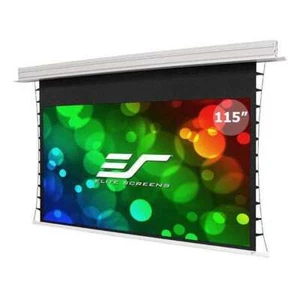 Elite 115" Evanesce Tab Tension ALR Projector Screen In-Ceiling 16:9 - Picture 1 of 5