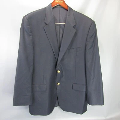 Blazer Abrigo Deportivo Lauren Ralph Lauren Lana Dos Botones Acentos Dorados 46 L Foto 1 de 4