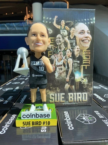 Sue Bird Seattle Storm #10 Jersey Retirement Bobblehead 6/11/2023 Cover