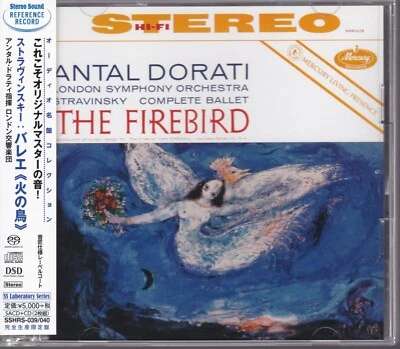 SACD + CD Stravinsky The Firebird Antal Dorati Stereo Sound SSHRS-039/040 Japan - Image 1 of 4
