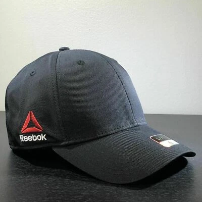Gorra Reebok UFC Fighter Structured Flex para hombre - negra | blanca Foto 1 de 3