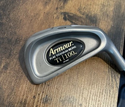 Tommy Armour Titanium Ti-100 2-iron GOOD sole, Graphite, R-Flex - Image 1 of 4
