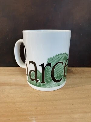 Starbucks Barcelona City Mug Collector Series 16oz Coffee Tea Mug 2002 - Image 1 of 4