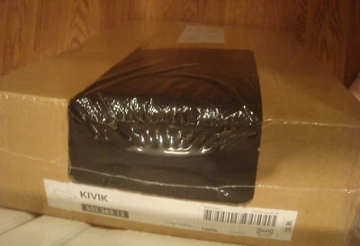 FUNDA IKEA KIVIK para sofá de 3 plazas KIVIK 89 3/4" Tenö TENO NEGRO funda de sofá Foto 1 de 4