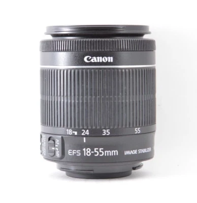 【Top Mint】CANON EF-S 18-55mm f/3.5-5.6 IS STM Standard Prime Lens from JP #1075 - Image 1 of 4