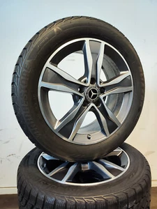 4 Winterräder 225 50 R17 Mercedes C Klasse W205 17" Alufelgen Winterreifen - Bild 1 von 3