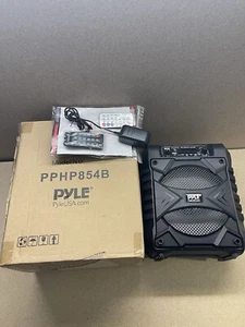 Pyle PPHP854B tragbares Carry PA Ansager Lautsprechersystem 300 W Outdoor Bluetooth - Bild 1 von 2