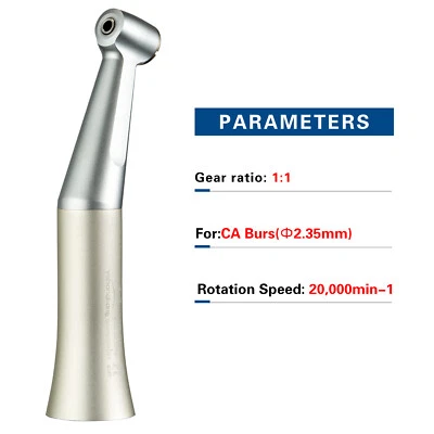 YABANGBANG Dental Slow Low Speed Contra Angle Handpiece For NSK 4Holes E-type Motors SP