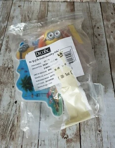 DecoPac Despicable Me 2 "Beach Party" - Birthday Cake Topper #17251 Minions - Picture 1 of 4