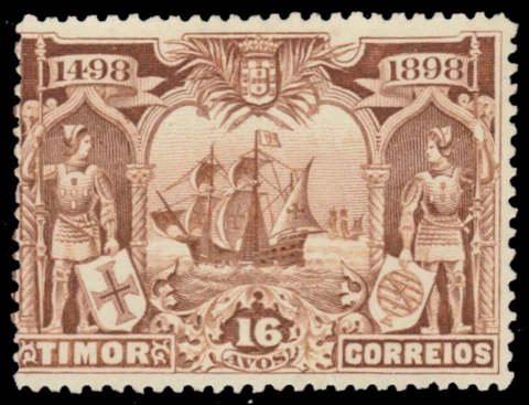 TIMOR 51 (Mi56) - Voyages of Vasco da Gama 400th Anniversary (pf64780) Cover
