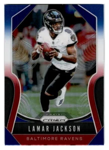 2019 Panini Prizm #71 Lamar Jackson Red White and Blue - Picture 1 of 2