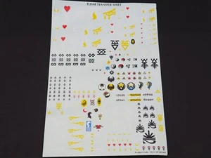 GW 40K ELDAR TRANSFERBLATT. GRÜN 290 - Bild 1 von 1