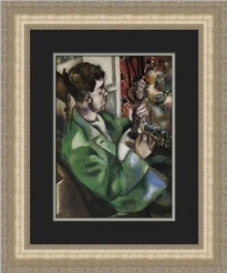 Impresión enmarcada personalizada Marc Chagall David In Profile - Imagen 1 de 2