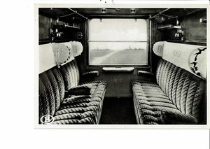 CPA Carte Postale Belgique-Intérieur d'une voiture métallique de 1re classe  VM - Picture 1 of 2