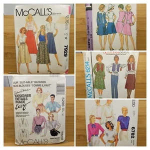 Misses Size 10-14 McCall's Sewing patterns ~ various designs ~ pick and choose - Picture 1 of 48