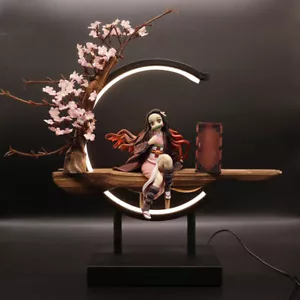 US Demon Slayer Kamado Nezuko LED Figure Model Lighting Gift Boxed Fast Shipping - Picture 1 of 8