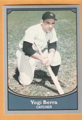 Yogi Berra New York Yankees 1990 Pacific Legends #7 Salón de la fama 11F Foto 1 de 2