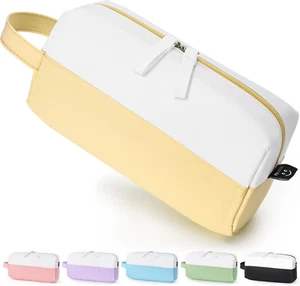 Big Capacity Pencil Case, Cute Two-Tone Pencil Pouch Aesthetic, Large Capacity P - Picture 1 of 7