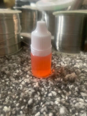 Flujo de soldadura líquido de acero inoxidable Rubyfluid 2 ml + 120" de soldadura de 0,032 T/L Foto 1 de 4