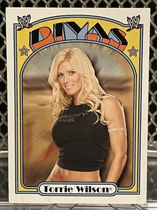 2005 Topps Heritage WWE Torrie Wilson Wrestling Card #60 WCW Hot Diva - Picture 1 of 6