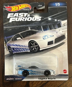 2023 Hot Wheels Premium Fast & Furious Toyota Supra with Real Riders 1/5 - Picture 1 of 2