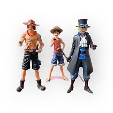 ONE PIECE Figure lot of 3 Luffy  Ace Sabo Brother's Cup Magazine Figure  
