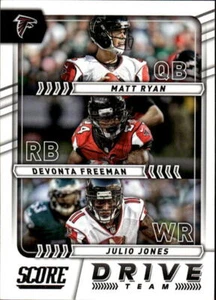 2017 Score Devonta Freeman / Julio Jones / Matt Ryan #2 Drive Team Atlanta 11K - Picture 1 of 2