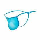 MOB Men's Sheer T Back Thong Turquoise Small/Medium MBL07-Turquoise-SM Auctio...