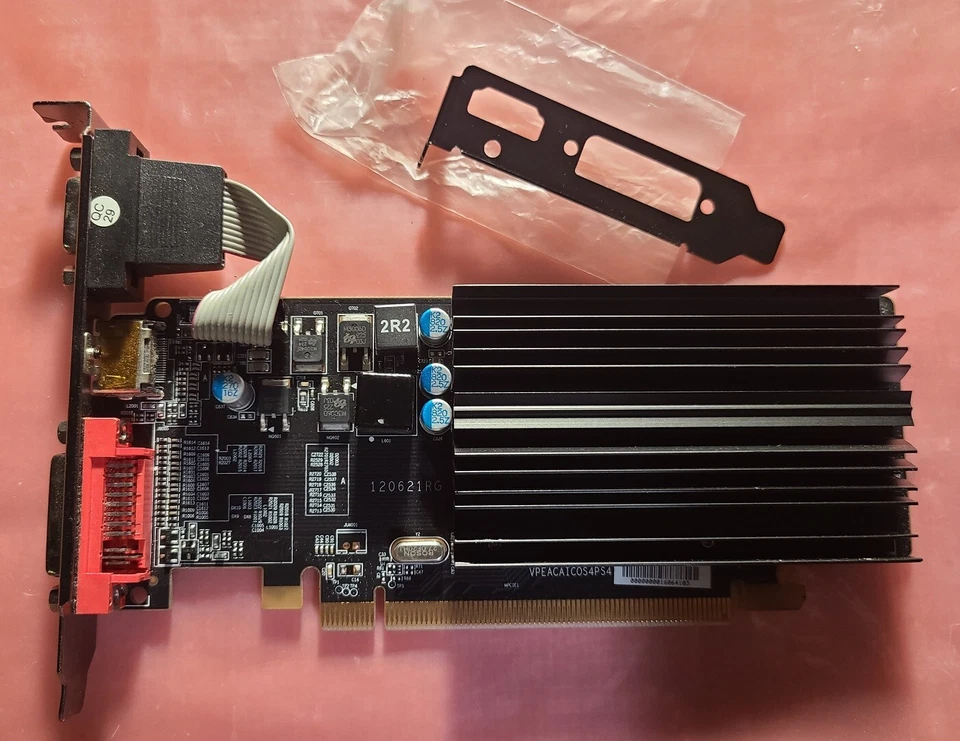 XFX AMD ATI Radeon HD 5450 2GB Memory GDDR3 Graphics Video Card VGA DVI HDMI - Image 1 of 1