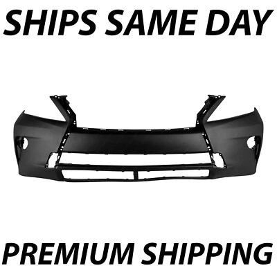 PRIMERED Front Bumper Cover SHIPS UNFOLDED for 2013 2014 2015 Lexus RX350 RX450h Foto 1 de 4