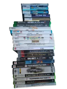 Lotto di 24 custodie vuote - Wii Mario Kart / DS Super Mario Brothers / Xbox One + - Foto 1 di 5