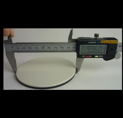 New 100mm Black White Stage Plate for Olympus Stereo Microscopes