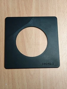 Planchette- Lens Board Copal #0 #1#3 center hole for Intrepid 5x7 camera - Foto 1 di 1