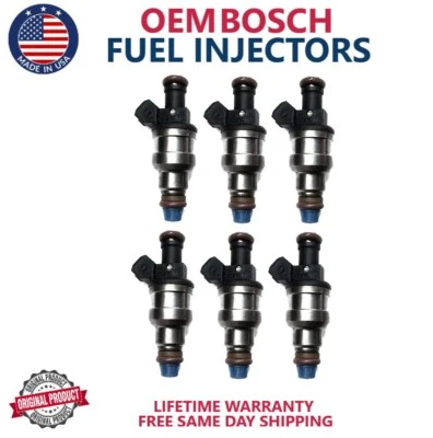 6x NUEVO inyectores de combustible Bosch para Ford Mazda Navajo B4000 V6 1990-1995 0280150766 Foto 1 de 4