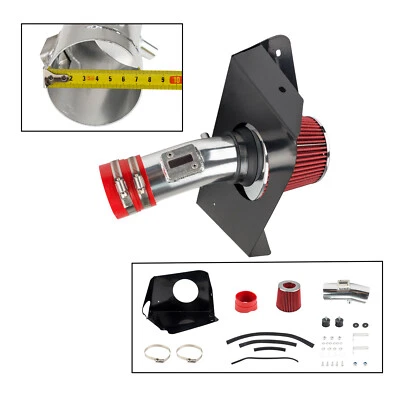 Cold Air Intake System Aluminum For Nissan Altima 2007 2008-2012 3.5L V6 Red - Image 1 of 4