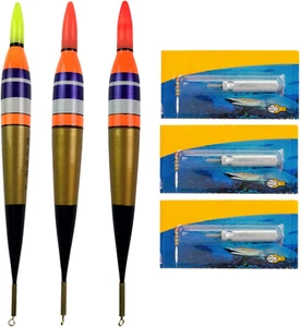QualyQualy Led Lighted Bobbers Fishing Floats and Bobbers Light Up Bobbers Night - Picture 1 of 9