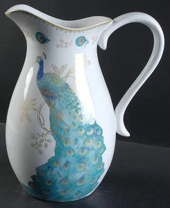 222 Fifth Peacock Garden 96 Oz Pitcher 10100174 - Picture 1 of 1