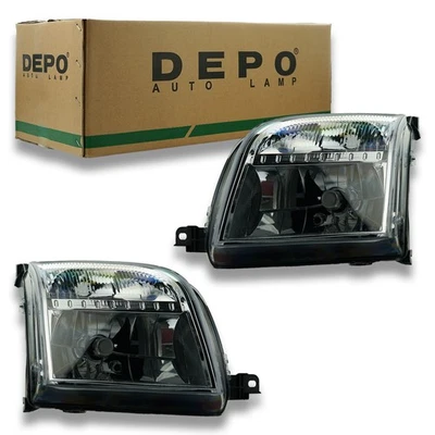 2x Hauptscheinwerfer links + rechts H4 passend für Renault Twingo ab BJ 09/2000 - Bild 1 von 4