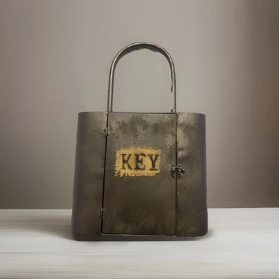 Gualt International Antique Brown Key Locker Decorative Wall Decor Storage - Image 1 of 4