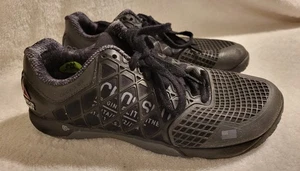 Reebok Men's CrossFit CF74 Athletic Shoes Sneakers Cross Training Black Size 7.5 - Afbeelding 1 van 10