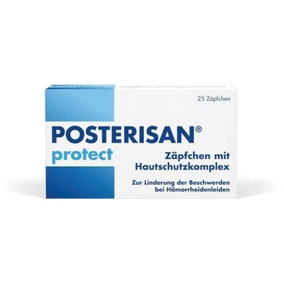 DR. KADE PHARMAZEUTISCHE FABRIK GMBH POSTERISAN PROTECT ZÄPFCHEN 25St PZN 19269288